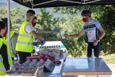 Todas las fotografías de la carrera ciclista La Induráin 2020 celebrada en Villava