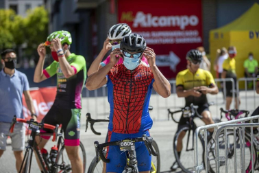 Todas las fotografías de la carrera ciclista La Induráin 2020 celebrada en Villava