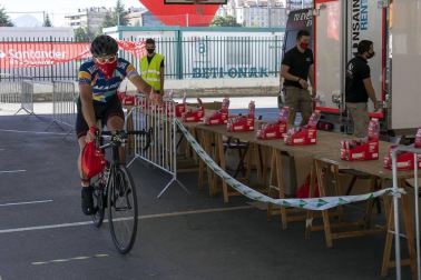 Todas las fotografías de la carrera ciclista La Induráin 2020 celebrada en Villava