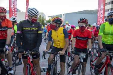 Todas las fotografías de la carrera ciclista La Induráin 2020 celebrada en Villava