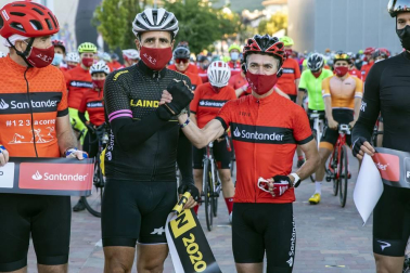 Todas las fotografías de la carrera ciclista La Induráin 2020 celebrada en Villava