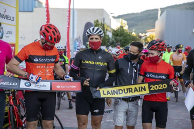 Todas las fotografías de la carrera ciclista La Induráin 2020 celebrada en Villava