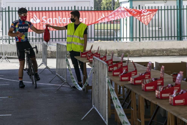 Todas las fotografías de la carrera ciclista La Induráin 2020 celebrada en Villava