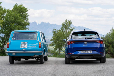 Comparativa entre el Seat Leon SportsTourer y el Seat 1430 familiar de 1970
