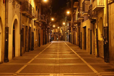 Todas las fotos del dispositivo de vigilancia de la Policía Nacional durante la noche del viernes, 24 de julio, en Pamplona