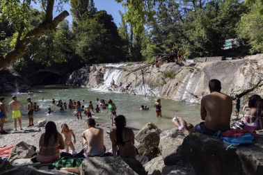 Todas las fotos de este domingo, 26 de julio, en el que los termómetros superaron los 30 grados. La previsión para esta semana es un aumento todavía más notable de las temperaturas