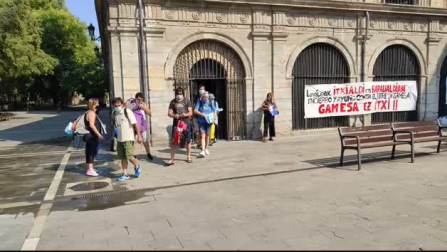 Los trabajadores de Siemens Gamesa finalizan su encierro en San Lorenzo
