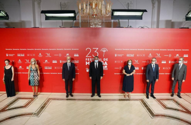 Todas as fotos de la inauguración del Festival de Cine de Málaga 2020