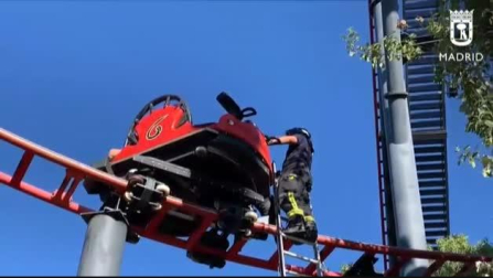 Vídeo: Susto en el Parque de Atracciones de Madrid