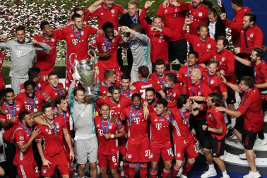 El Bayern de Múnich se proclamó campeón de la Liga de Campeones este domingo al ganar (0-1) al Paris Saint-Germain en la final celebrada en el Estadio da Luz de Lisboa, gracias a un gol de Coman.
