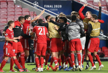 El Bayern de Múnich se proclamó campeón de la Liga de Campeones este domingo al ganar (0-1) al Paris Saint-Germain en la final celebrada en el Estadio da Luz de Lisboa, gracias a un gol de Coman.