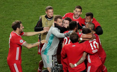 El Bayern de Múnich se proclamó campeón de la Liga de Campeones este domingo al ganar (0-1) al Paris Saint-Germain en la final celebrada en el Estadio da Luz de Lisboa, gracias a un gol de Coman.