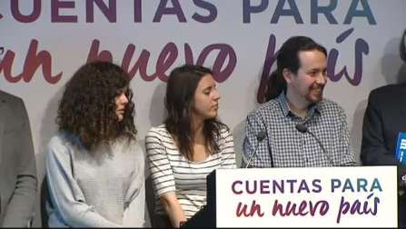 Vídeo: Iglesias y Montero denuncian en comisaría el acoso que sufren