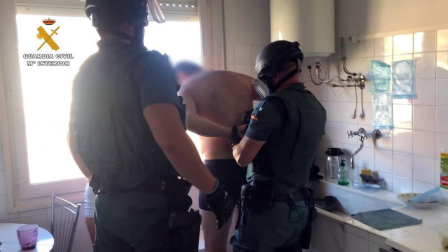 La Guardia Civil ha evitado la distribución y comercialización en el mercado ilícito de 520 dosis de cocaína