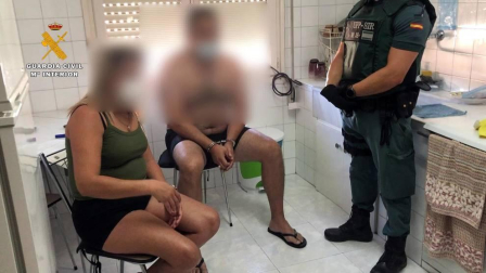 La Guardia Civil ha evitado la distribución y comercialización en el mercado ilícito de 520 dosis de cocaína