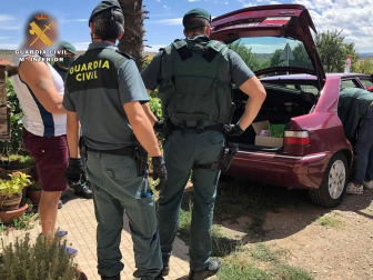 La Guardia Civil ha evitado la distribución y comercialización en el mercado ilícito de 520 dosis de cocaína