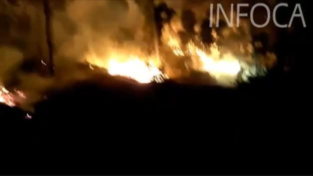 Vídeo del mayor incendio del verano ocurrido en Huelva