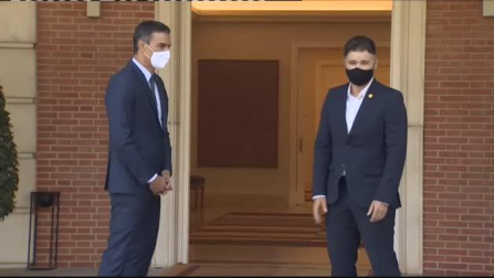 Vídeo: Sánchez se reúne con ERC para negociar los Presupuestos