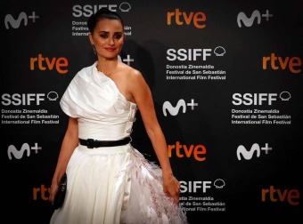 Fotos de la entrega del Premio Donostia a Penélope Cruz este viernes en el Palacio del Kursaal