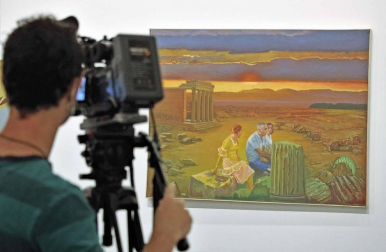 La muestra de la pintora navarra puede visitarse en ambos museos hasta el 10 de enero de 2021