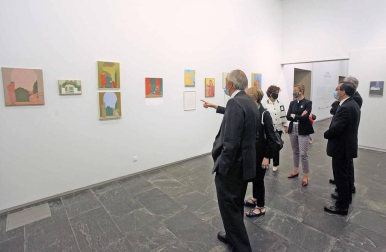 La muestra de la pintora navarra puede visitarse en ambos museos hasta el 10 de enero de 2021