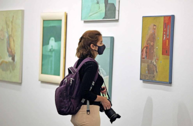 La muestra de la pintora navarra puede visitarse en ambos museos hasta el 10 de enero de 2021