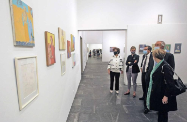 La muestra de la pintora navarra puede visitarse en ambos museos hasta el 10 de enero de 2021