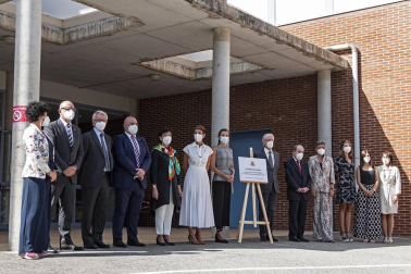La reina Letizia inaugura el curso escolar en Milagro y San Adrián
