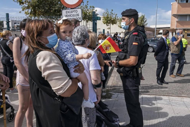 La reina Letizia inaugura el curso escolar en Milagro y San Adrián