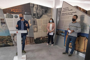 Fotografías de la inauguración del centro de interpretación de Estella
