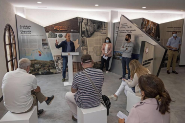 Fotografías de la inauguración del centro de interpretación de Estella