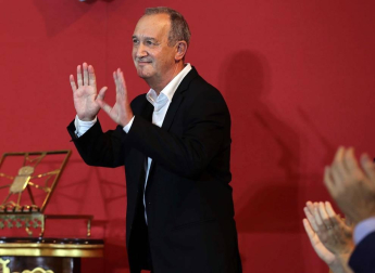 El fotógrafo navarro ha recogido el galardón en una ceremonia celebrada en Olite.