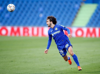 Fotos del partido Getafe-Osasuna en el Coliseum Alfonso Pérez.