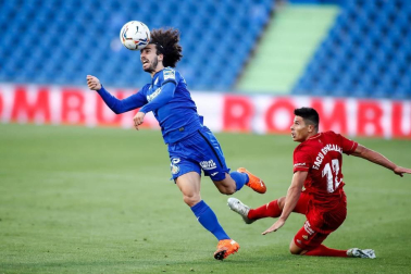 Fotos del partido Getafe-Osasuna en el Coliseum Alfonso Pérez.