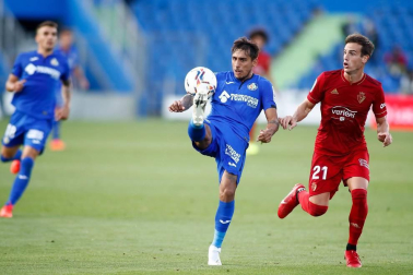 Fotos del partido Getafe-Osasuna en el Coliseum Alfonso Pérez.
