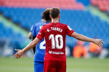 Fotos del partido Getafe-Osasuna en el Coliseum Alfonso Pérez.
