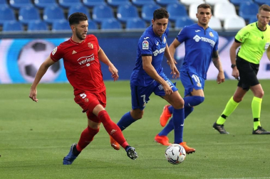 Fotos del partido Getafe-Osasuna en el Coliseum Alfonso Pérez.