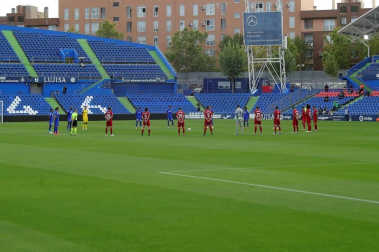 Fotos del partido Getafe-Osasuna en el Coliseum Alfonso Pérez.