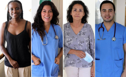 Médicos con acentos