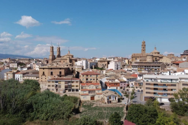 Vista general de la ciudad de Corella.