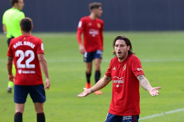 Galería de fotos del primer partido de Osasuna en El Sadar en la temporada 2020-21.