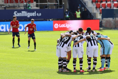 Galería de fotos del primer partido de Osasuna en El Sadar en la temporada 2020-21.