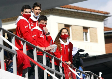 Fotos del Campeonato de España Sub 18 de Atletismo de Federaciones Autonómicas celebrado en el estadio Larrabide de Pamplona.