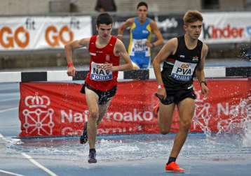 Fotos del Campeonato de España Sub 18 de Atletismo de Federaciones Autonómicas celebrado en el estadio Larrabide de Pamplona.