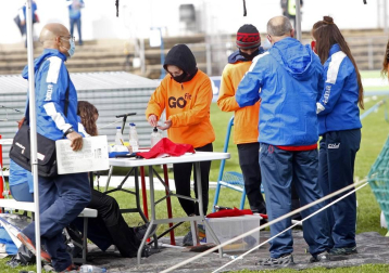 Fotos del Campeonato de España Sub 18 de Atletismo de Federaciones Autonómicas celebrado en el estadio Larrabide de Pamplona.