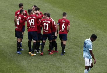 Galería de imágenes del partido disputado este domingo, 4 de octubre, en El Sadar.