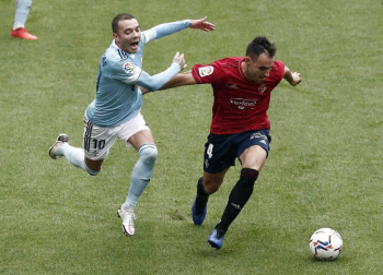 Galería de imágenes del partido disputado este domingo, 4 de octubre, en El Sadar.