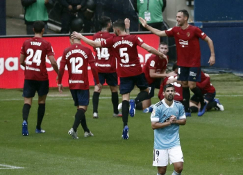 Galería de imágenes del partido disputado este domingo, 4 de octubre, en El Sadar.