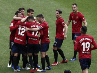 Galería de imágenes del partido disputado este domingo, 4 de octubre, en El Sadar.