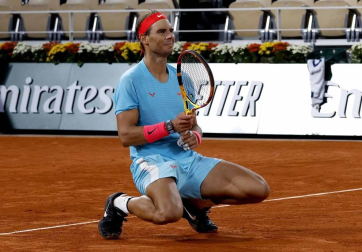 Galería de fotos de la victoria de Rafa Nadal ante Novak Djokovic en Roland Garros. El tenista balear suma su 13º triunfo en París.